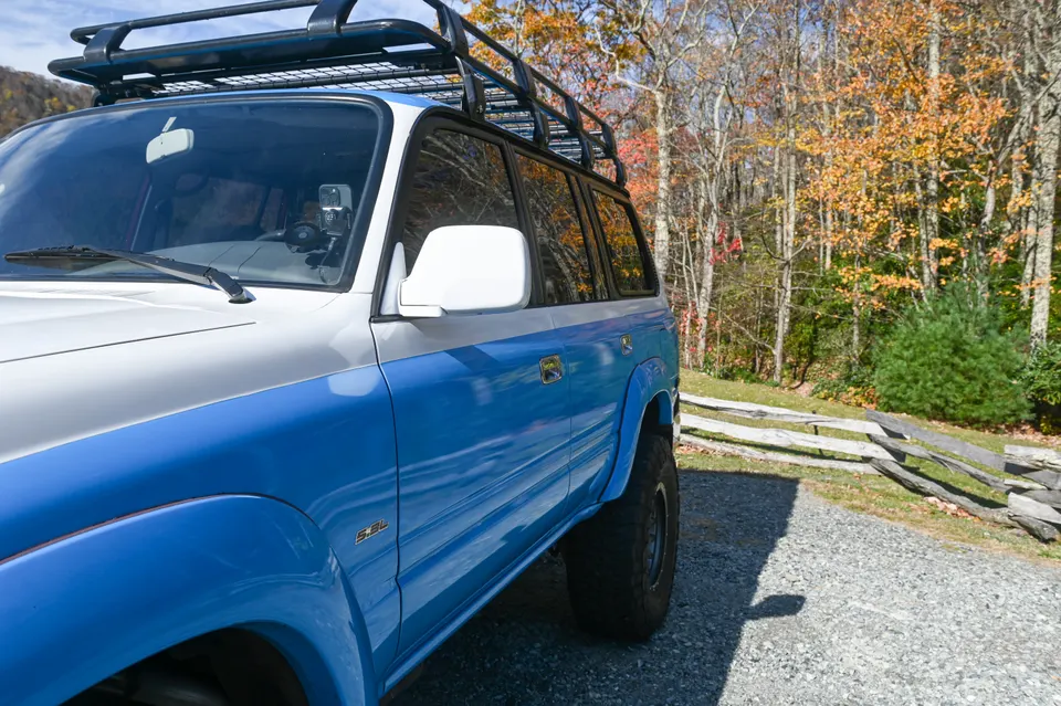 Roof rack detail