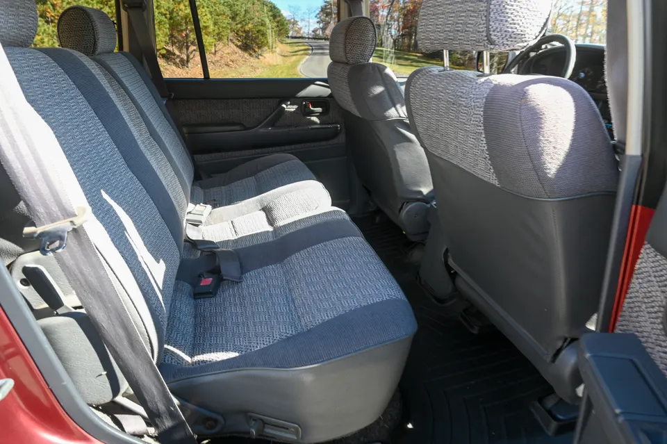 Second row alternate view
